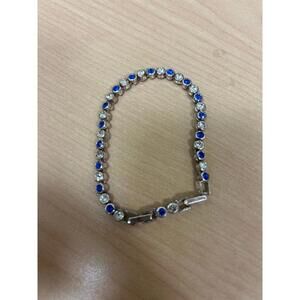 Pretty blue Crystal Tennis Bracelet by Avon